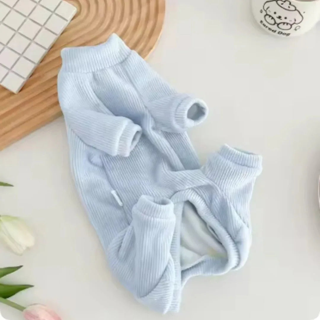 Thickened Fleece - lined Hairless Devon Cat Clothes, Warm And Pure Cotton - seenewpaw