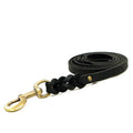 Genuine Leather Dog Leash With Anti - pull Design - seenewpaw