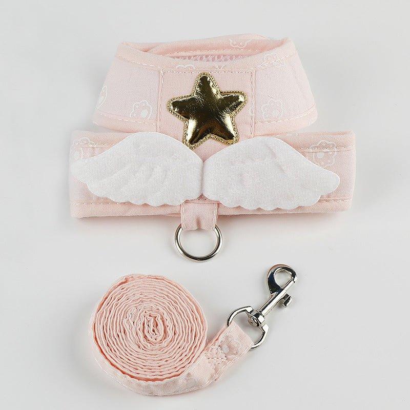 Angel Wings Cat Harness And Leash - seenewpaw