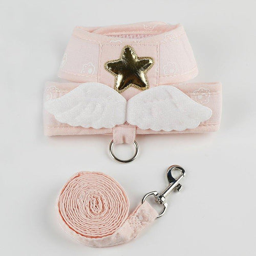 Angel Wings Cat Harness And Leash - seenewpaw