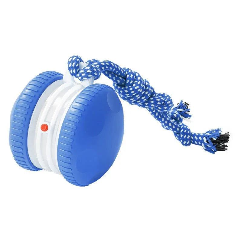 Pet Plastic Toy Rechargeable Rolling Ball For Cats And Dogs Durable And Interactive - seenewpaw