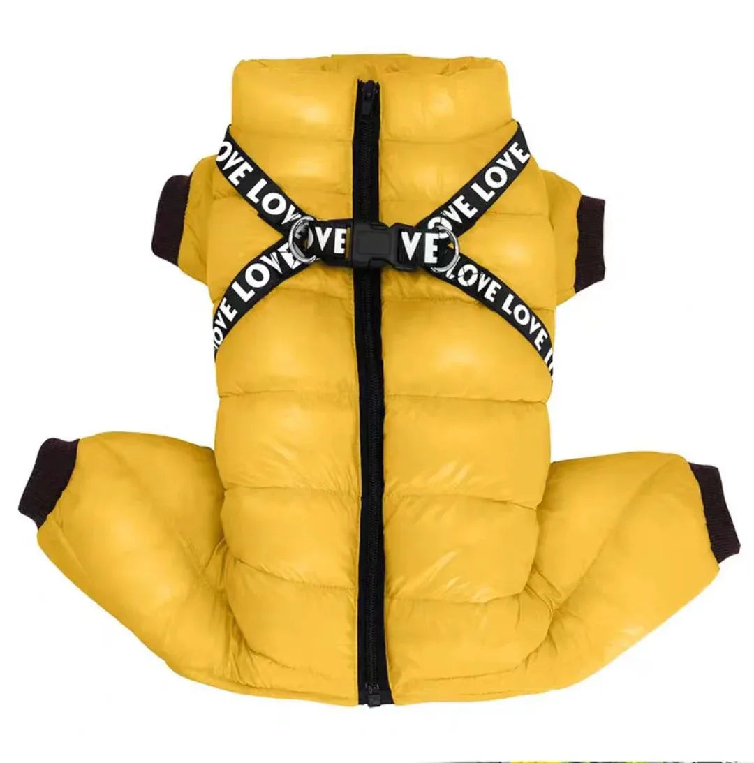 Pet Thickened Windproof Four - legged Warm Clothing - seenewpaw