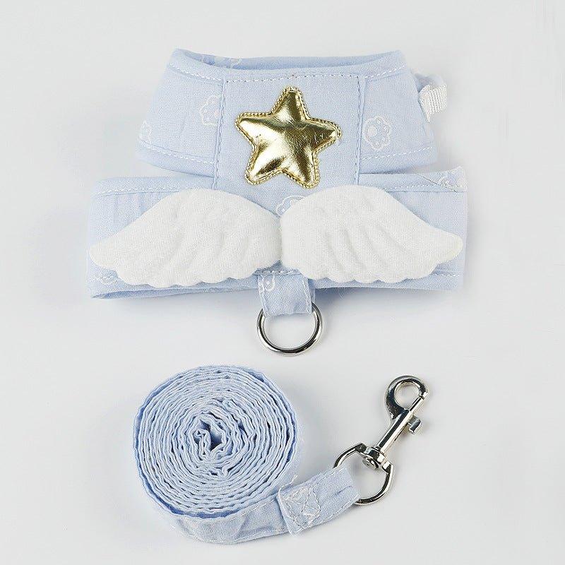 Angel Wings Cat Harness And Leash - seenewpaw
