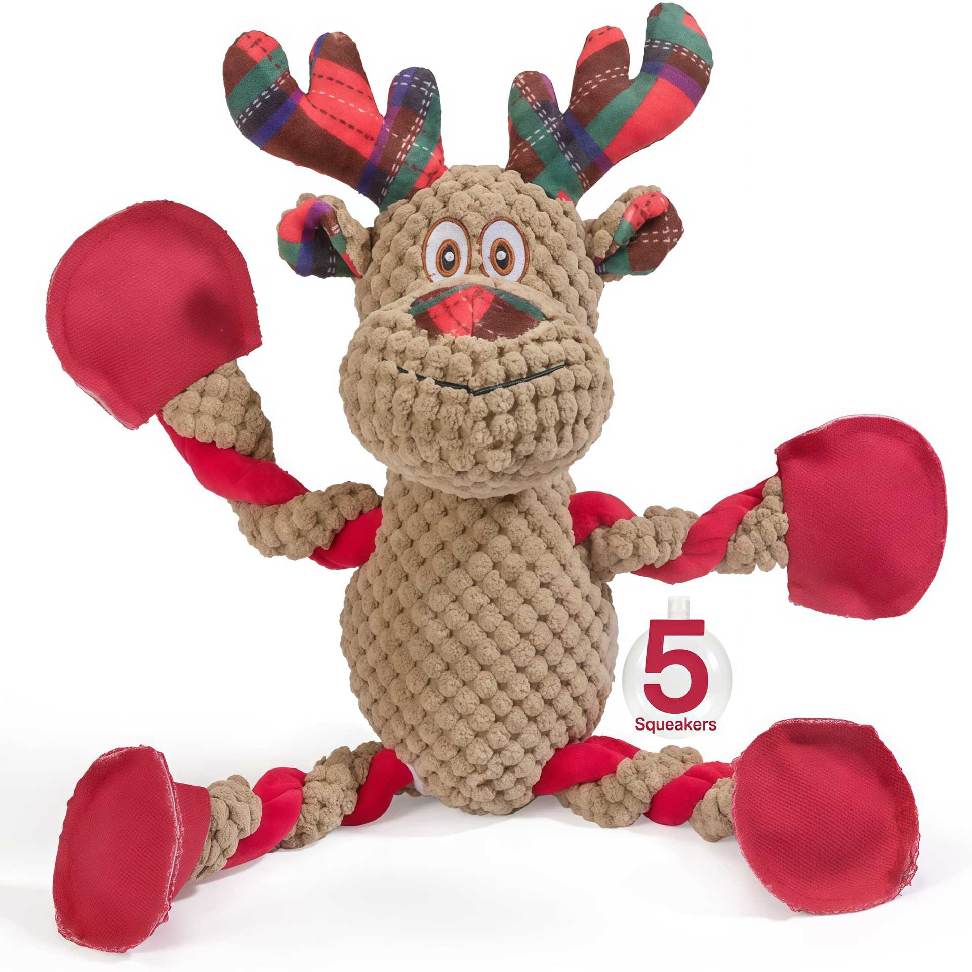 Teething And Dental - cleaning Pet Christmas Toy - seenewpaw
