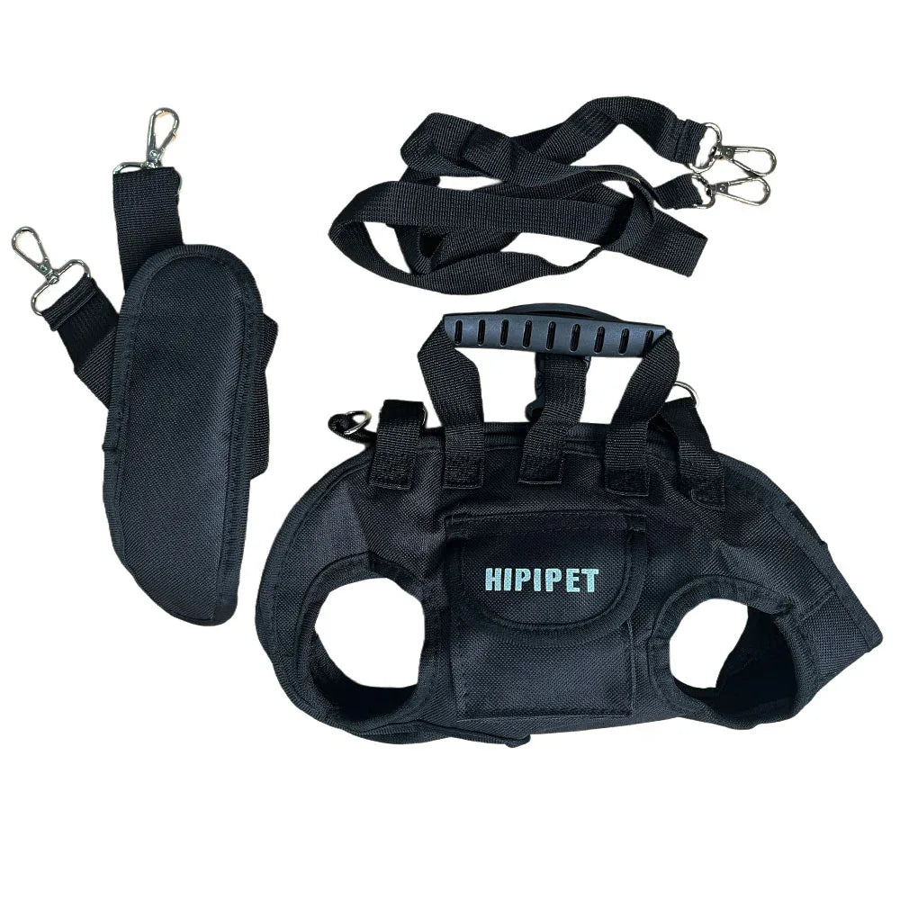 Set Of 3 Outdoor Traction Backpacks For Dogs, Featuring A Portable And Breathable Design, Including A Leash And Harness For Both Cats And Dogs, Suitable For Carrying Or As A Crossbody Bag, Ideal For P - seenewpaw