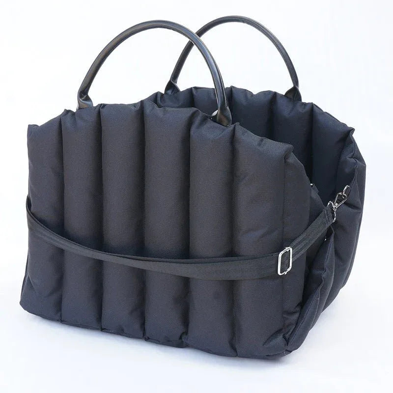 Portable Pet Carrier For Car Travel - seenewpaw