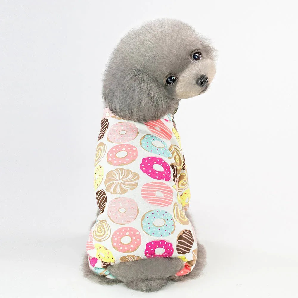 Pet Clothes Pajamas Five - color Home Wear - seenewpaw
