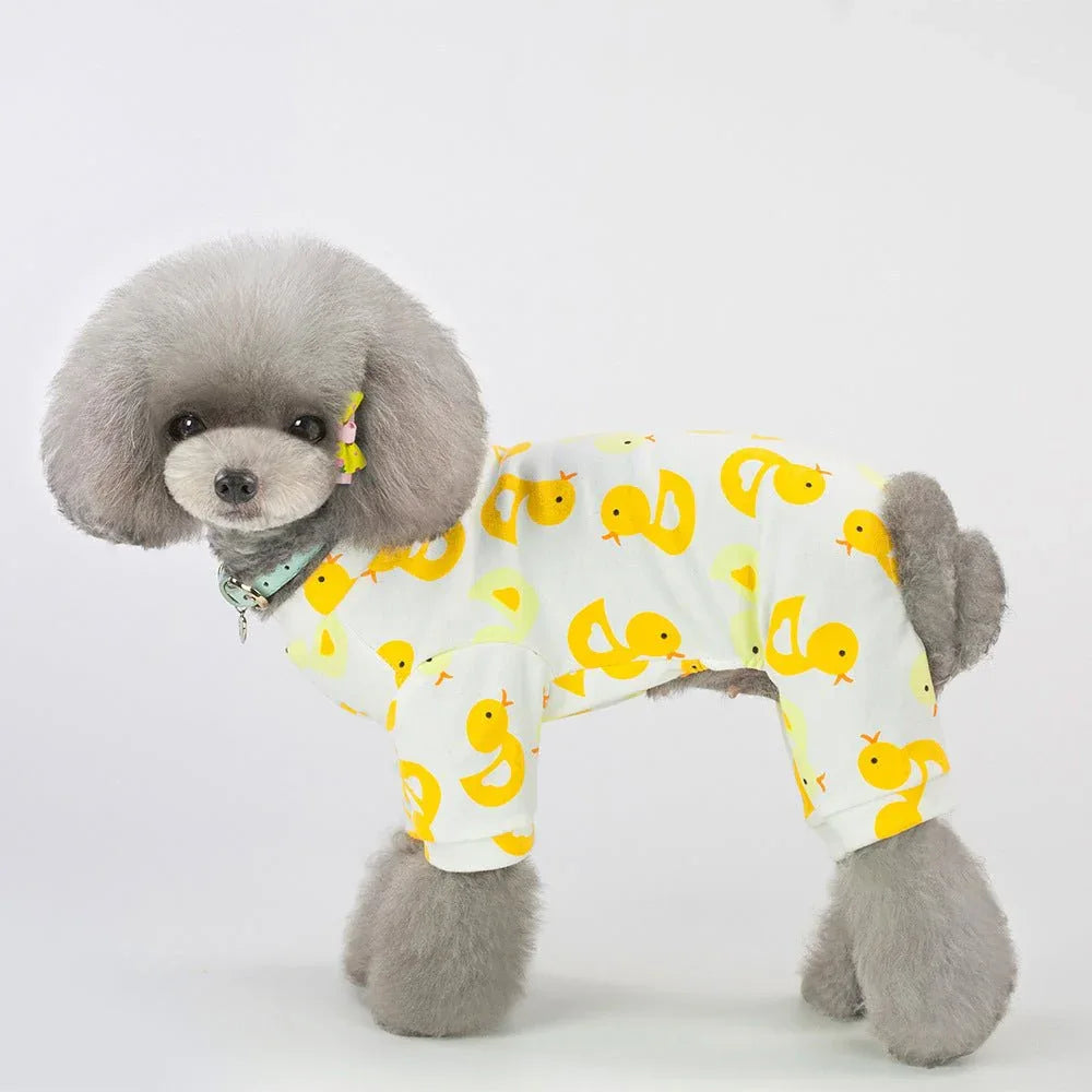 Pet Clothes Pajamas Five - color Home Wear - seenewpaw