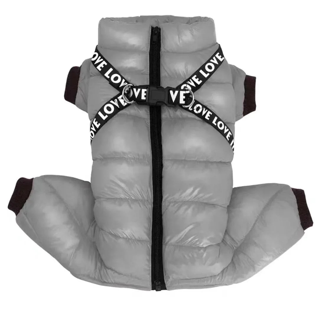 Pet Thickened Windproof Four - legged Warm Clothing - seenewpaw