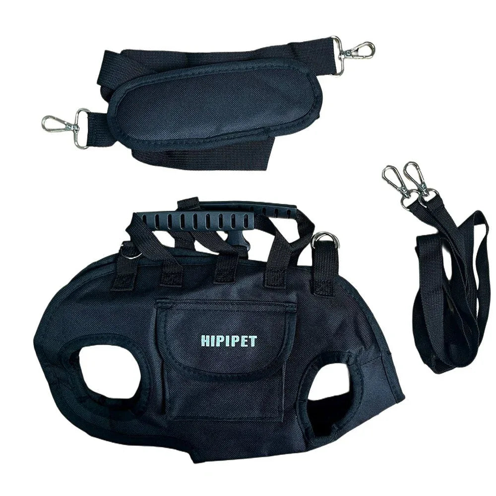 Set Of 3 Outdoor Traction Backpacks For Dogs, Featuring A Portable And Breathable Design, Including A Leash And Harness For Both Cats And Dogs, Suitable For Carrying Or As A Crossbody Bag, Ideal For P - seenewpaw