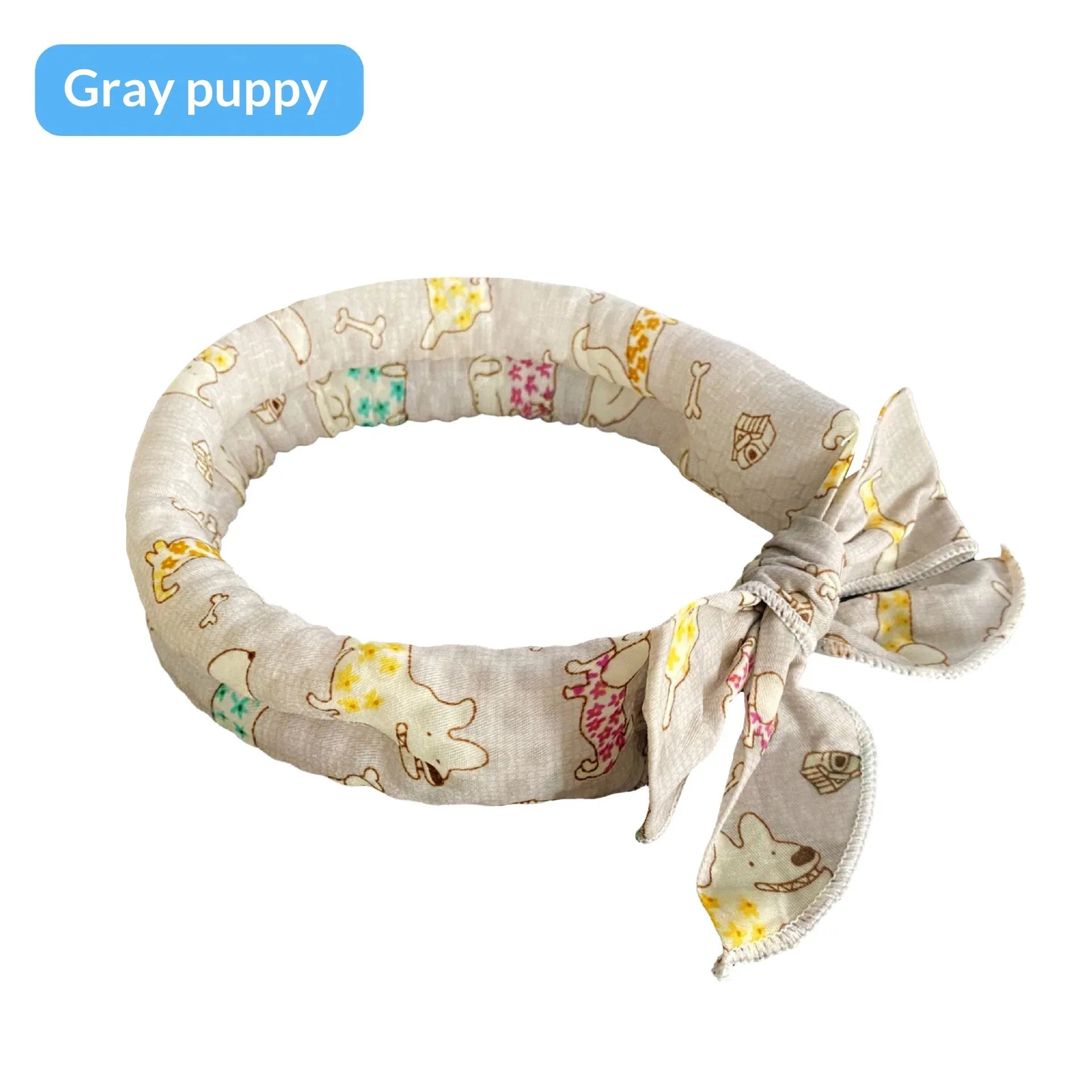 Summer Cartoon Pet Ice Bib For Cats And Dogs - seenewpaw