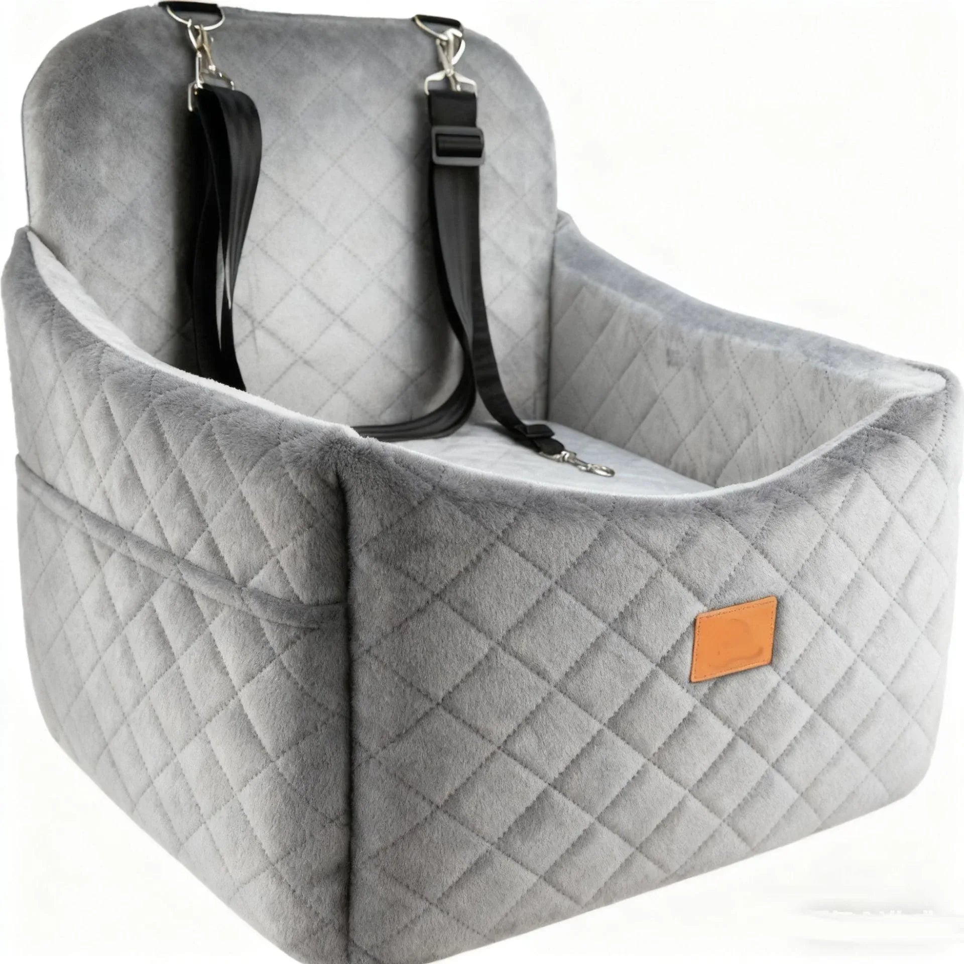 Pet Car Bed For Small And Medium - sized Dogs Soft Cushion For The Backseat - seenewpaw