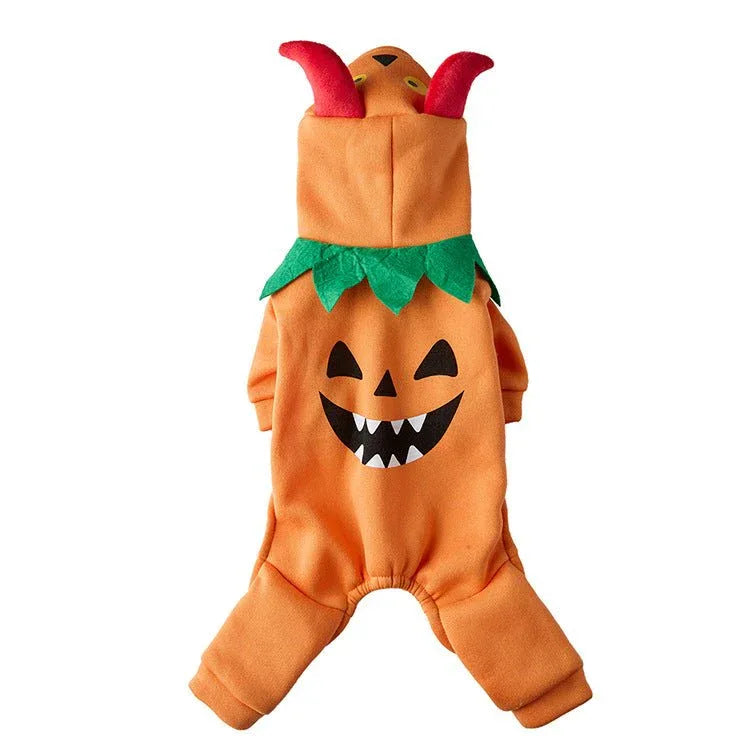 Christmas Pet Costume Clothes Small And Medium Dog Halloween New AutumnWinter Dog Apparel - seenewpaw