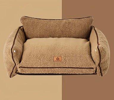 Dog House With Winter Warmth Removable And Washable Cat Bed Dog Sleeping Mat Pet Supplies Universal Pet Sofa - seenewpaw